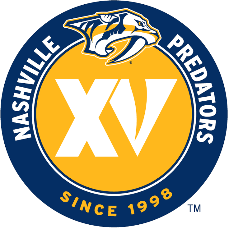 Nashville Predators 2013 14 Anniversary Logo iron on paper